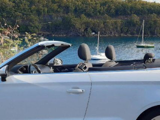 Audi A3 cabriolet blanc