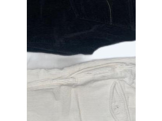 2 pantalons velours JAMAIS PORTÉS
